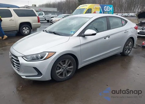 2018 Hyundai Elantra Sel из США, поврежденный, VIN 5NPD84LF6JH231992